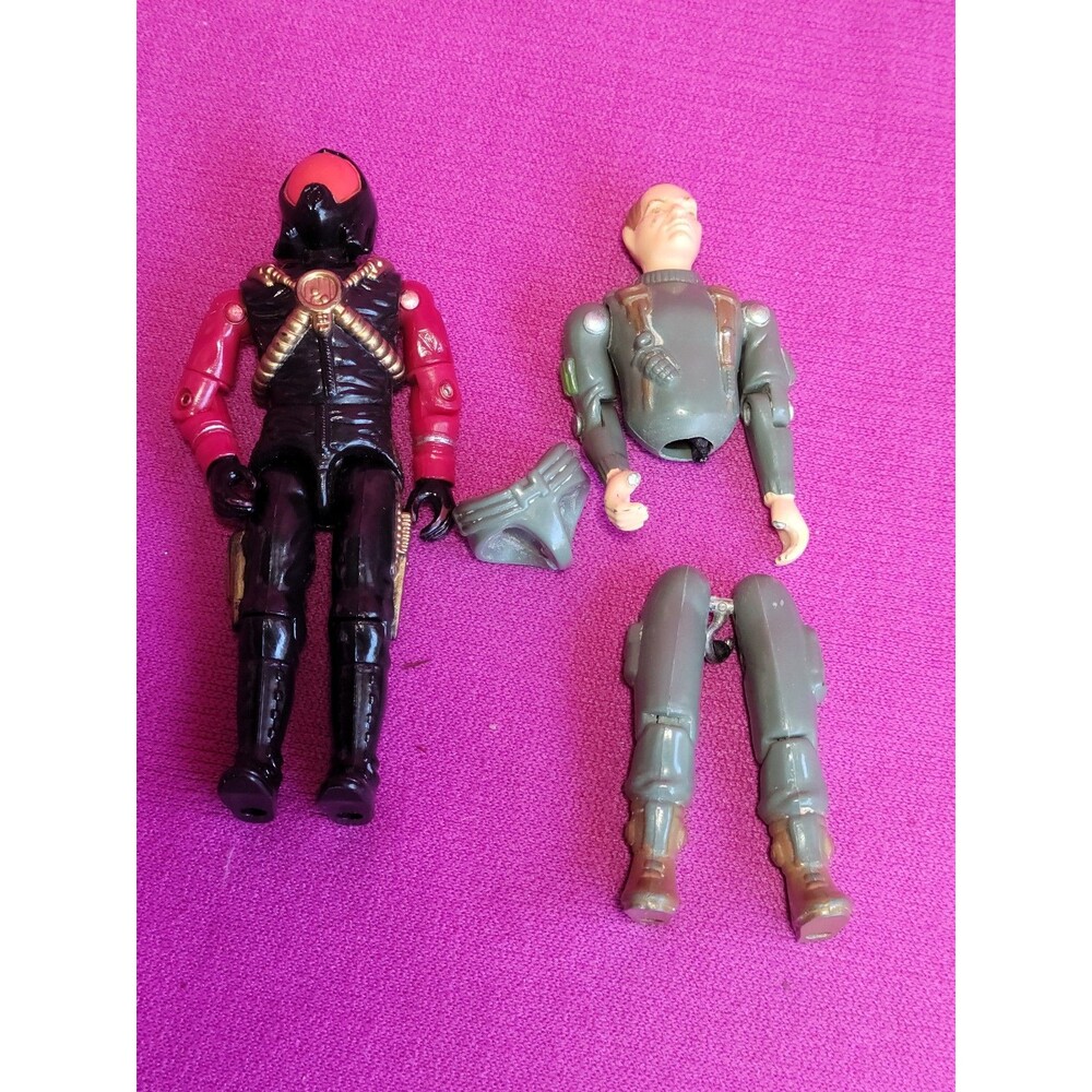 G.I. Joe 1980s Action Figures Starviper Grunt AS-IS Vintage ARAH Hasbro Original